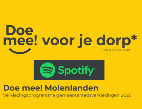 Verkiezingsprogramma op spotify